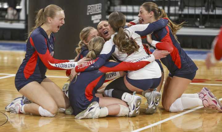 May-Port-C-G tops Valley City in four sets to capture first state championship in 23 years