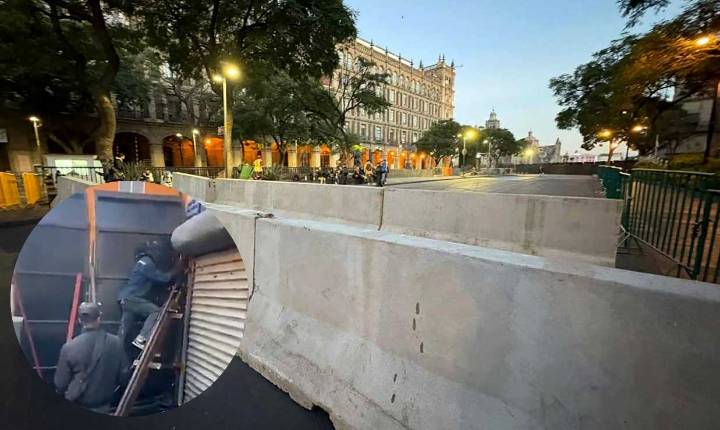 Autoridades «blindan» Primer cuadro de la CDMX ante manifestación de Generación Z