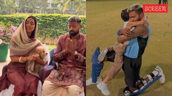 Hardik Pandya performs puja with girlfriend Mahieka Sharma at home, shares loved