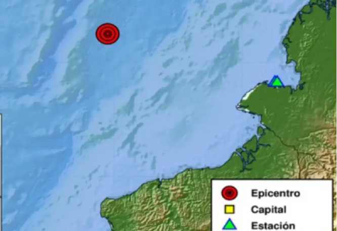 Temblor de magnitud 3,8 sacude la costa pacífica colombiana este 10 de noviembre de 2025