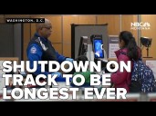 Government shutdown on track to be longest ever with no end in sight