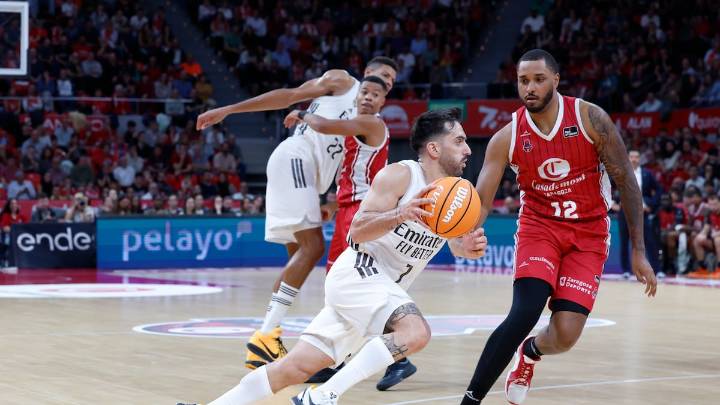 El Real Madrid de Scariolo cura sus heridas en Zaragoza: gana el primer partido fuera del Movistar Arena
