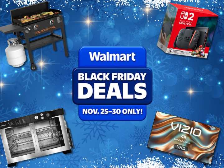 Best Walmart Black Friday deals 2025: TVs, tech, toys at lowest prices