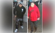 Two men wanted for slashing three people, including teen girl, in Queens brawl