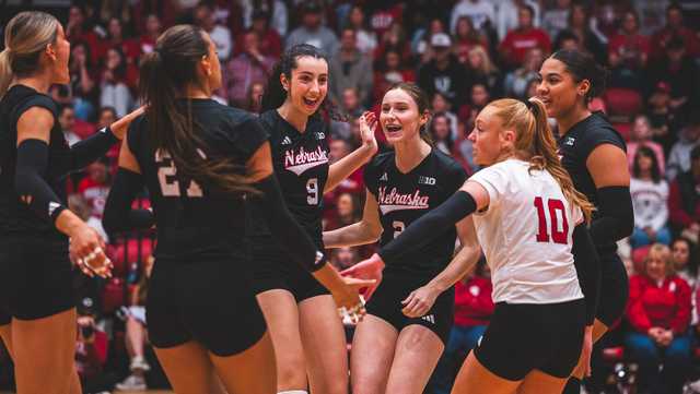 Nebraska volleyball wins Big Ten title after Indiana sweep