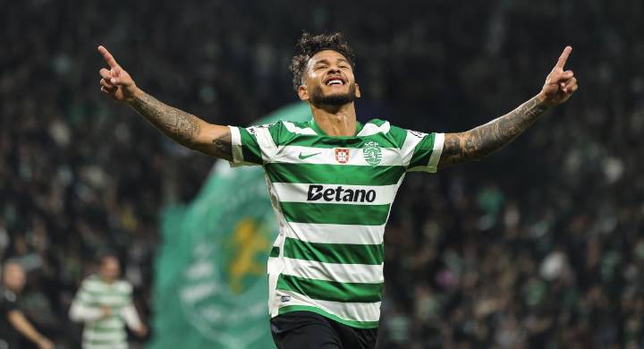 Sporting Lisboa – Club Brujas: Luis Javier Suárez se jugó un partidazo en Champions. Hizo gol y asistencia