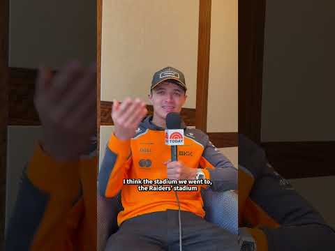 Lando Norris on Attending His First