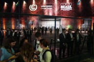 Protesters confront security at main venue of UN climate talks