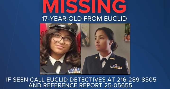 Euclid Police looking for 17-year-old girl last seen Nov. 17