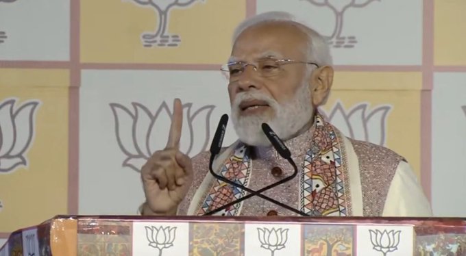 Modi hails NDA’s win, says Bihar backs new ‘Mahila