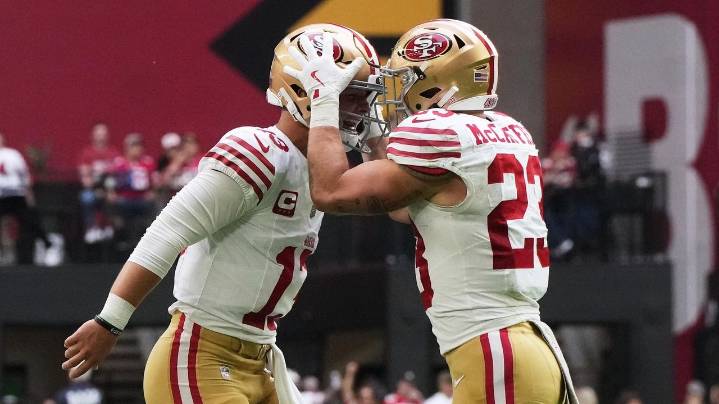 Brock Purdy throws 3 TDs in return from toe injury, 49ers cruise to 41