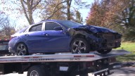 Fayette County police chase ends with crash; two people jailed