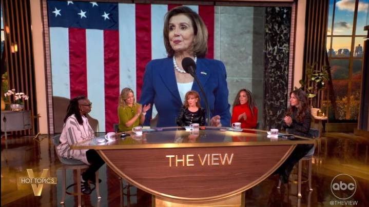 'The View' Hosts Praise Nancy Pelosi Amid Retirement News: 'Trump's Chief Tormenter'