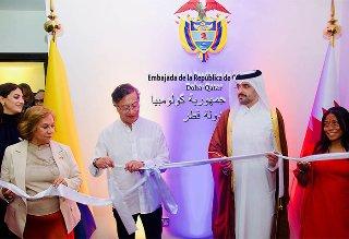 ‘Esta embajada es para tejer lazos con el mundo árabe en el arte, la ciencia y el comercio’: presidente Petro en Qatar
