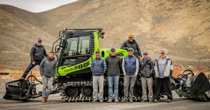 BCRD debuts first fully-electric Nordic snow cat