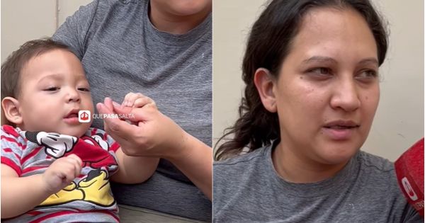 Mamá salteña pide ayuda desesperada para salvar a su bebé de 10 meses