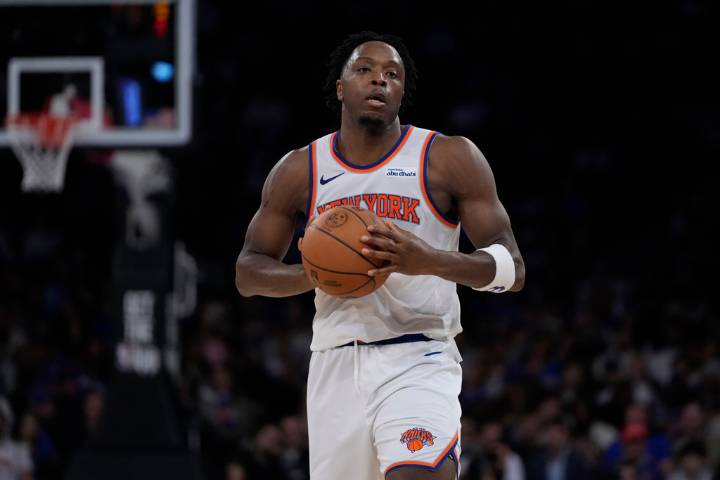 Knicks' OG Anunoby progressing from hamstring strain: