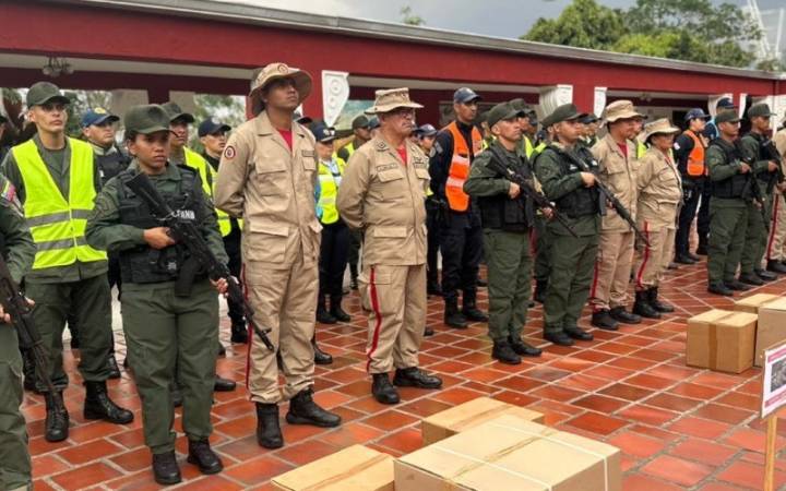 La FANB mobiliza y establece medidas de seguridad y protección del CNE para la consulta popular del 23