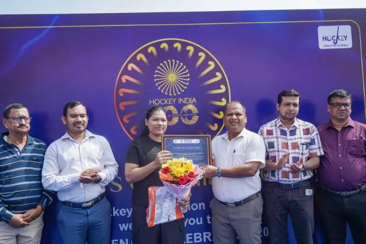 Odisha Celebrates 100 Years Of Indian Hockey; Olympians Deep Grace, Sunita Lakra, Lilima Minz Felicitated
