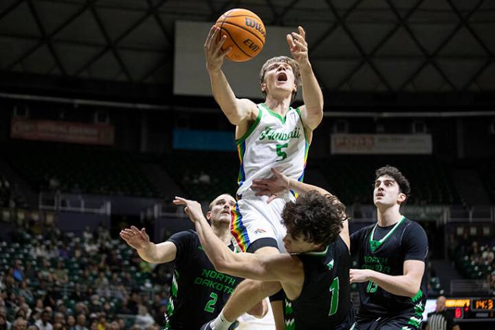Rainbow Warriors rout North Dakota, eye Big West opener