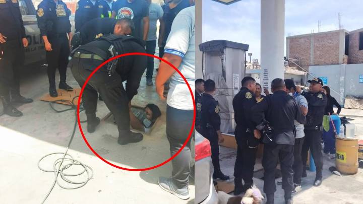 Ica: hombre casi muere atrapado y asfixiado en tanque subterráneo de un grifo en La Tinguiña