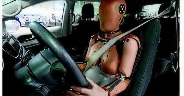 Officials endorse female crash test dummy