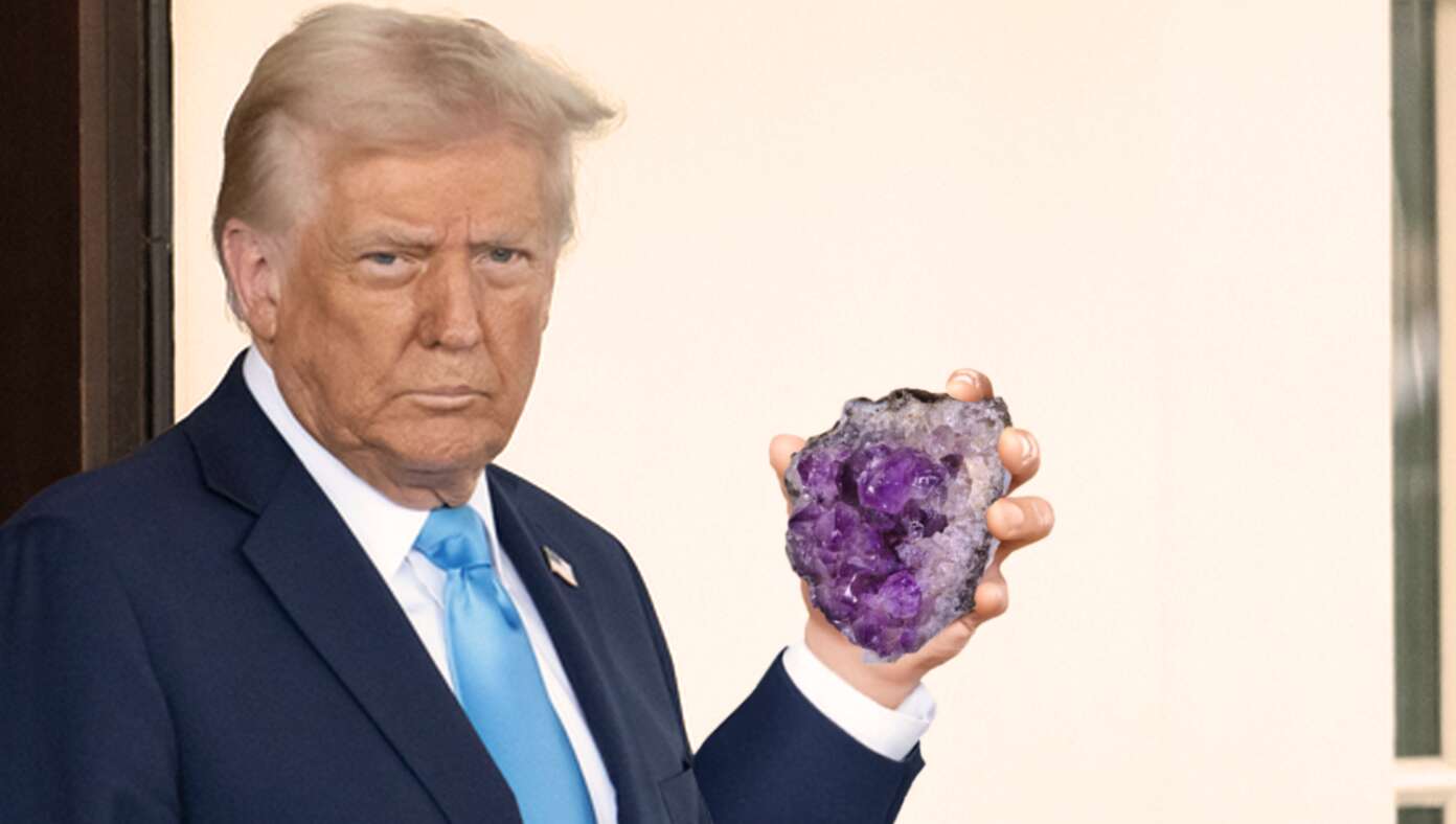Trump Secures Nifty Geode In Ukrainian Minerals Deal