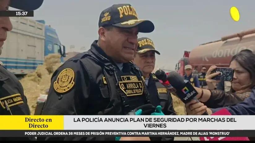 Policía anunció medidas de seguridad ante nueva marcha de la Generación Z contra el Gobierno este viernes [VIDEO]