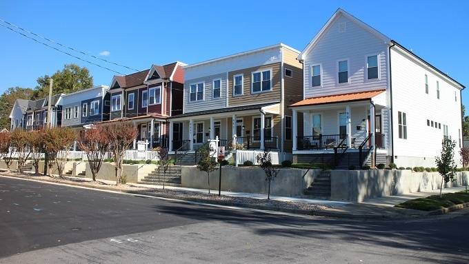 10-home infill rises at former Cowardin estate in Chimborazo