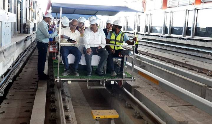 MP News: CMRS Team Checks Public Safety Aspect Of Metro Priority Corridor; MPMRC Hopes To Get Permission For Train Operation Soon