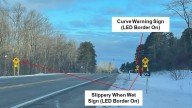 Winter makes curved roads dangerous. MSU researchers seek solutions