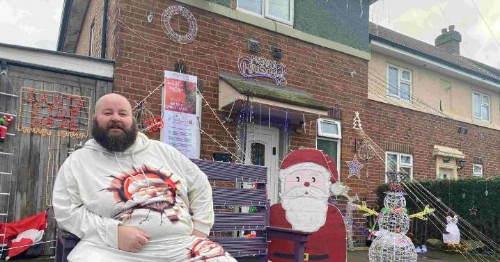 Derby man turns house into Christmas wonderland with thousands of lights