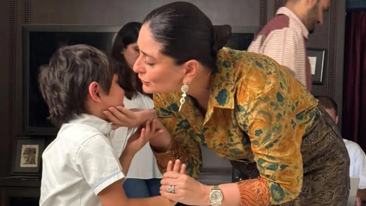 INSIDE Kareena Kapoor's photoshoot, interrupted by Jeh in the sweetest way possible