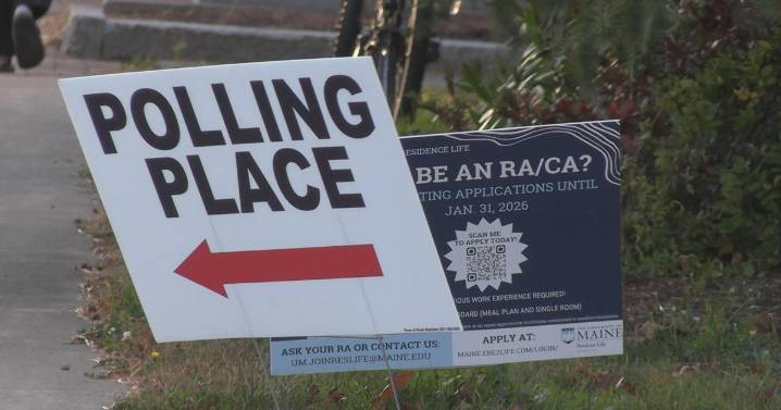 University of Maine sees strong student turnout on Election Day