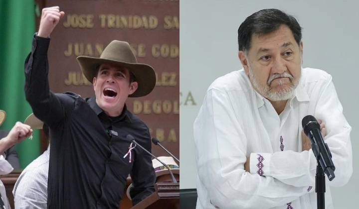 Diputado del Movimiento del Sombrero recrimina a Noroña por comentarios contra Grecia Quiroz