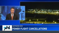 Fewer flight cancellations at Philadelphia International Airport after FAA ordered reductions due to staffing shortages