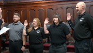 Mahoning County Dog Warden swears in four new deputies