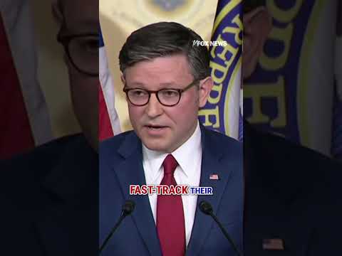 Speaker Johnson: Americans are 'DESPERATE' for shutdown to end #shorts #foxnews #politics