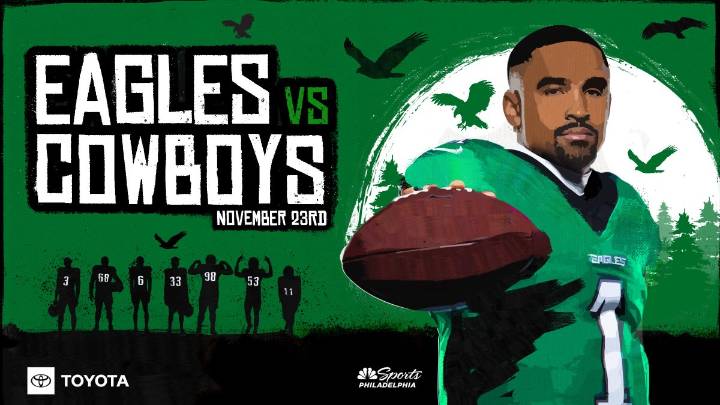 Live updates as Eagles visit Cowboys for division battle