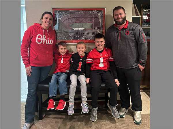 Briggs: They are diehard Ohio State fans. Michigan became their family's lifeline
