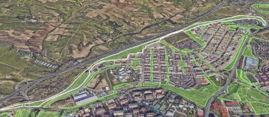 El Ayuntamiento transforma la zona forestal de Montecarmelo en un gran parque sostenible y accesible