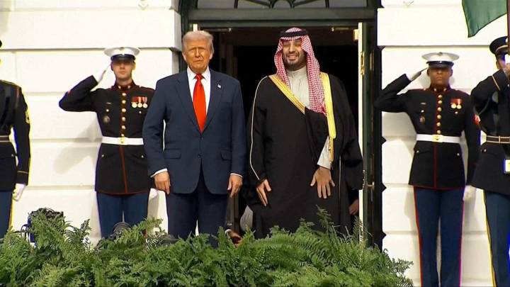 Donald Trump Recibe en la Casa Blanca al Príncipe Heredero de Arabia Saudita, Mohamed Bin Salman
