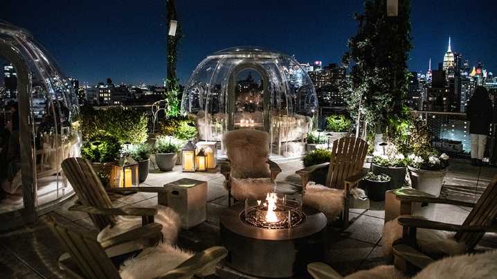 Winter Igloos Return to NYC for the Holiday Season: How to Book the Ones at The Public