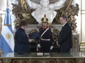 Manuel Adorni asumió como nuevo jefe de Gabinete del gobierno de Milei