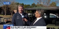 Old Glory Giveaway happening in Baton Rouge
