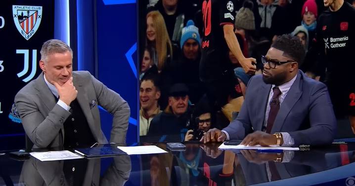 Micah Richards' brutal reason for leaving CBS Sports chat as Jamie Carragher hits back