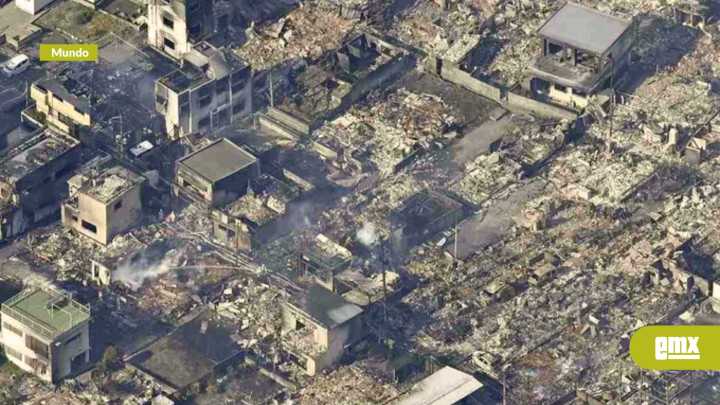 Enorme incendio arrasa más de 170 edificios en Saganoseki, Oita; una persona sigue desaparecida