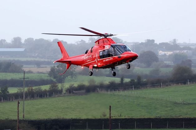 Limavady serious crash: Air ambulance at scene of collision involving child and lorry