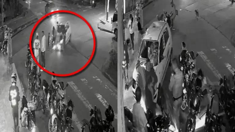 Enfiestado y al volante: taxista arrolló a 11 personas en plena calle de Bogotá