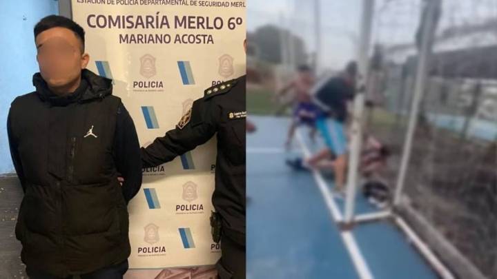 Se entregó el tercer acusado de patear en la cara a un adolescente en una cancha